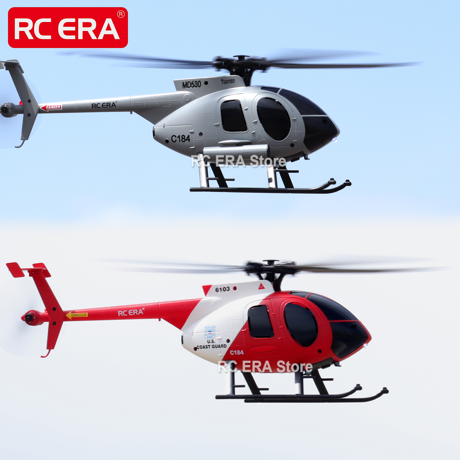 Drone Shahed Rc - RC ERA C184 MD500 Gyro Optical