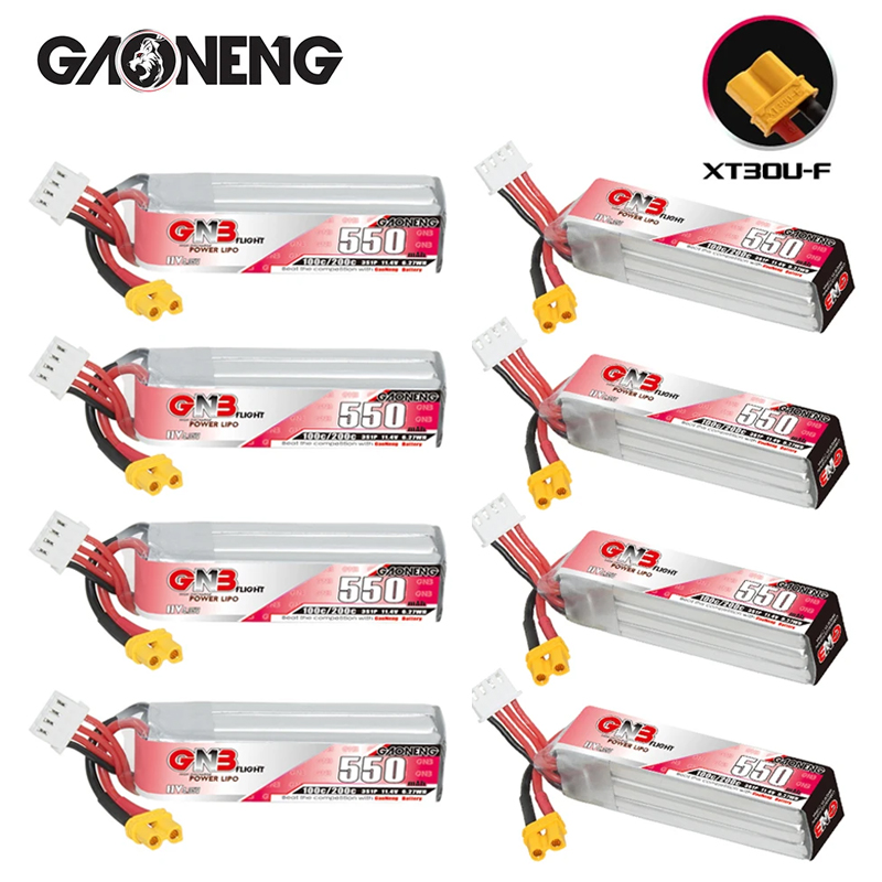 Drone Carrera Rc - GNB HV 11.4V 550mAh 100C/200C Lipo