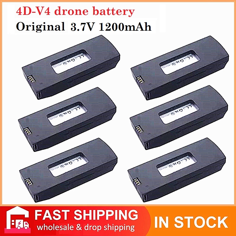 Drone Rc V4 - V4 RC Drone Battery 3.7V 1200mAh