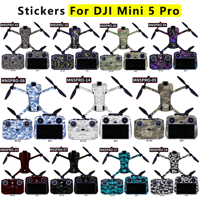 Drone Dji Rc N3 - For DJI Mini 5Pro Drone Stickers