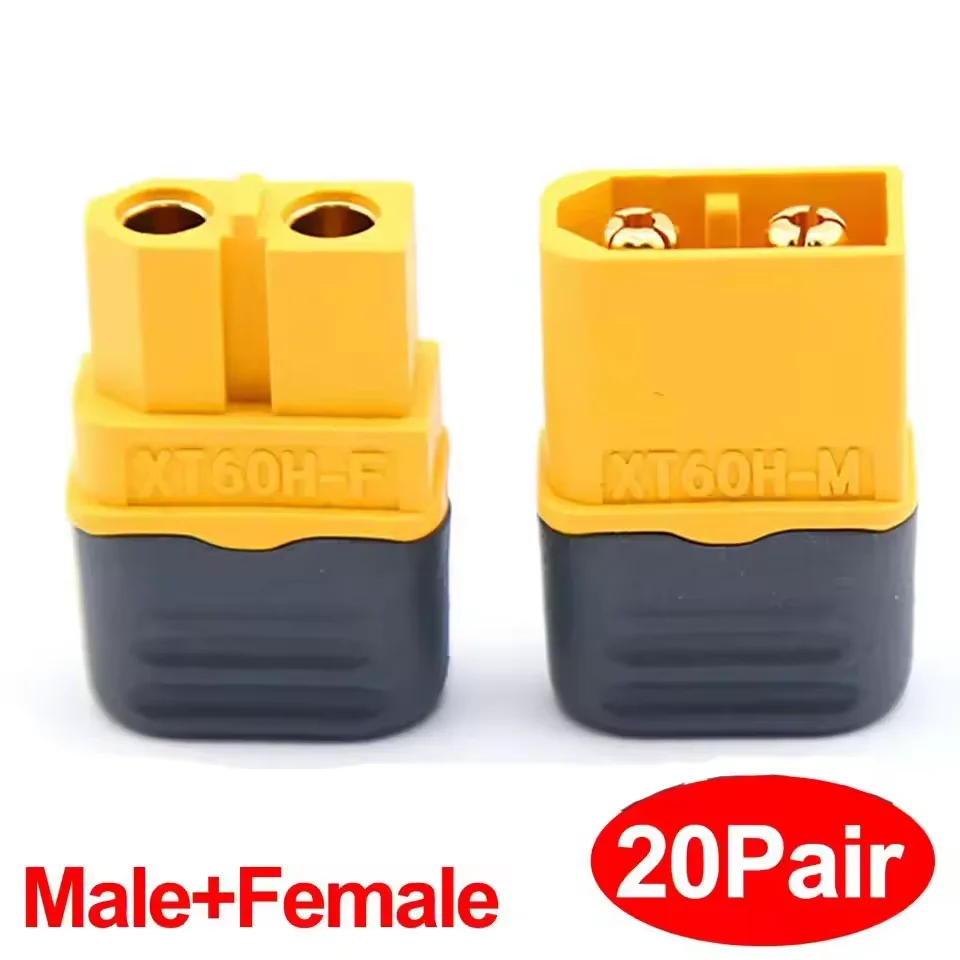 Drone Rc Link - 5Pairs XT60H connector plug with Sheath