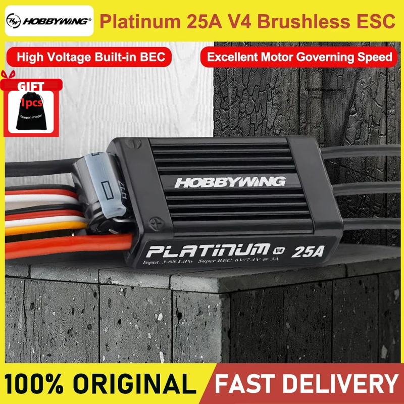 Hobbywing Platinum 25A V4 Brus – Drone Rc V4 recenzja i cena