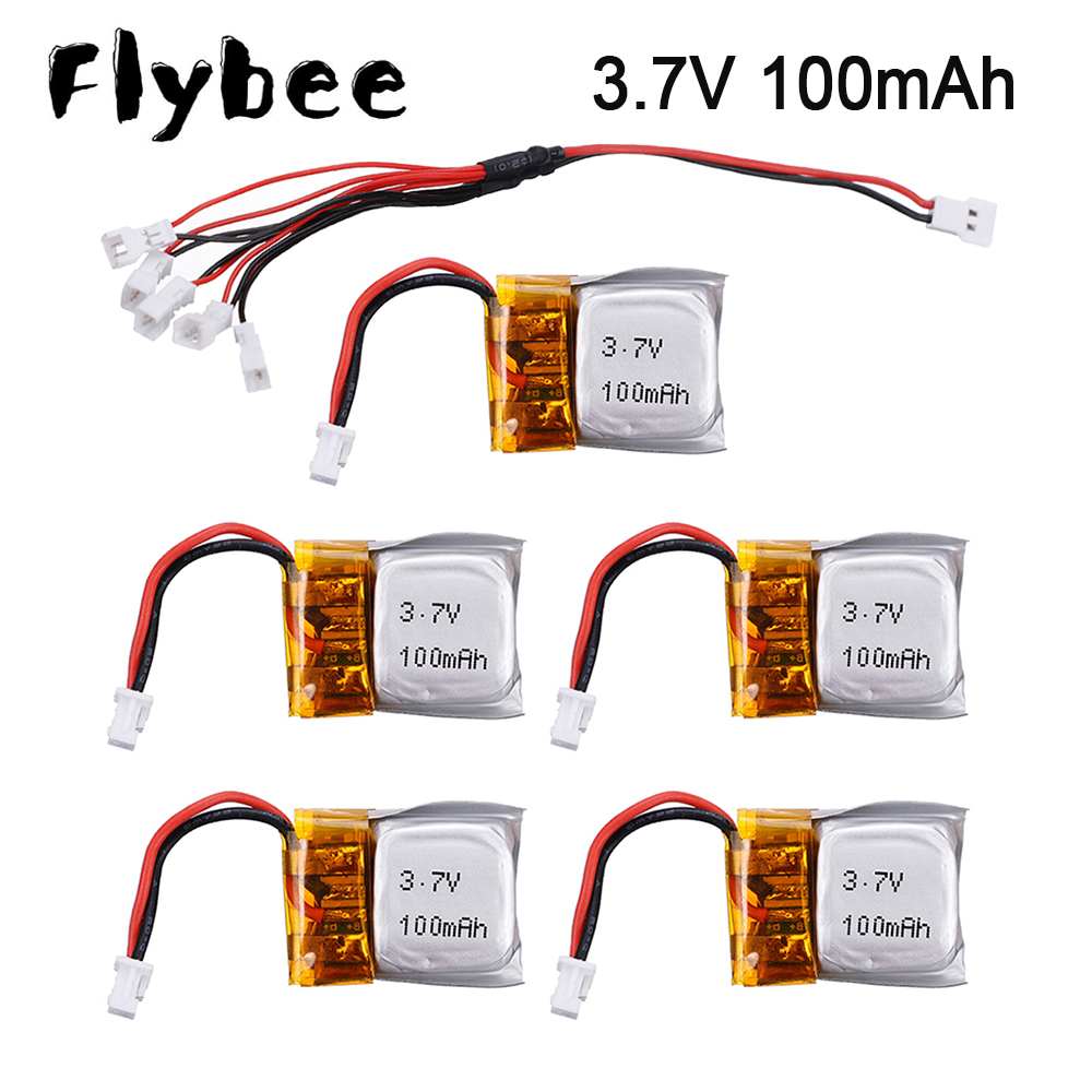 3.7V 100mAh Li-po Battery 1.25 – Drone Keh Rc K11 Turbo recenzja i cena