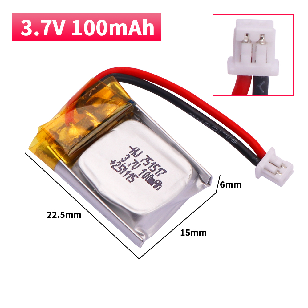 3.7V 751517 100mah Lipo Batter – Drone Fq777 Rc Quadcopter recenzja i cena