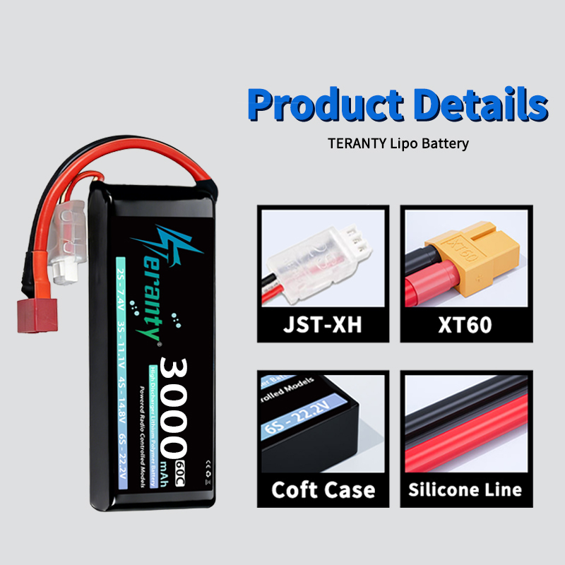 TERANTY 2S 3000mAh Lipo Batter – Drone Rc Link recenzja i cena