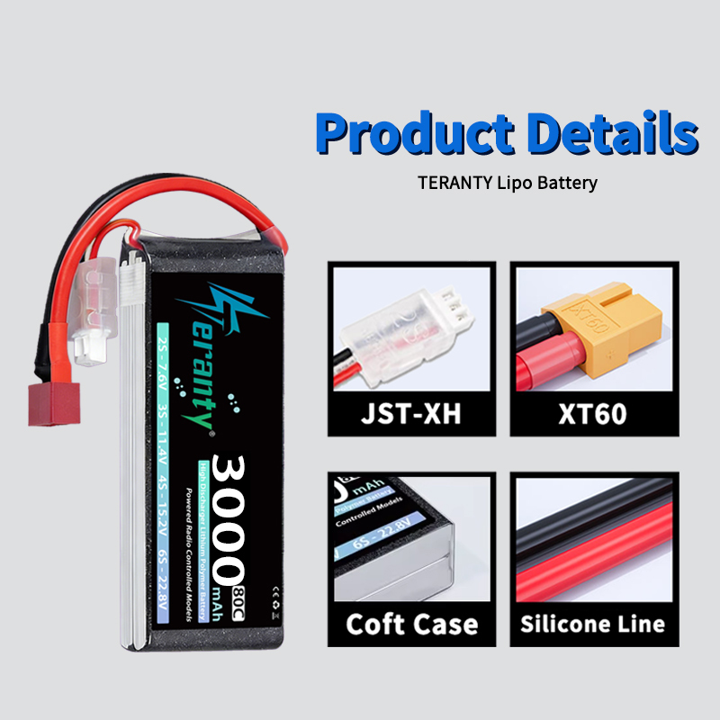 TERANTY 2S 3000mAh Lipo Batter – Drone Rc Link recenzja i cena