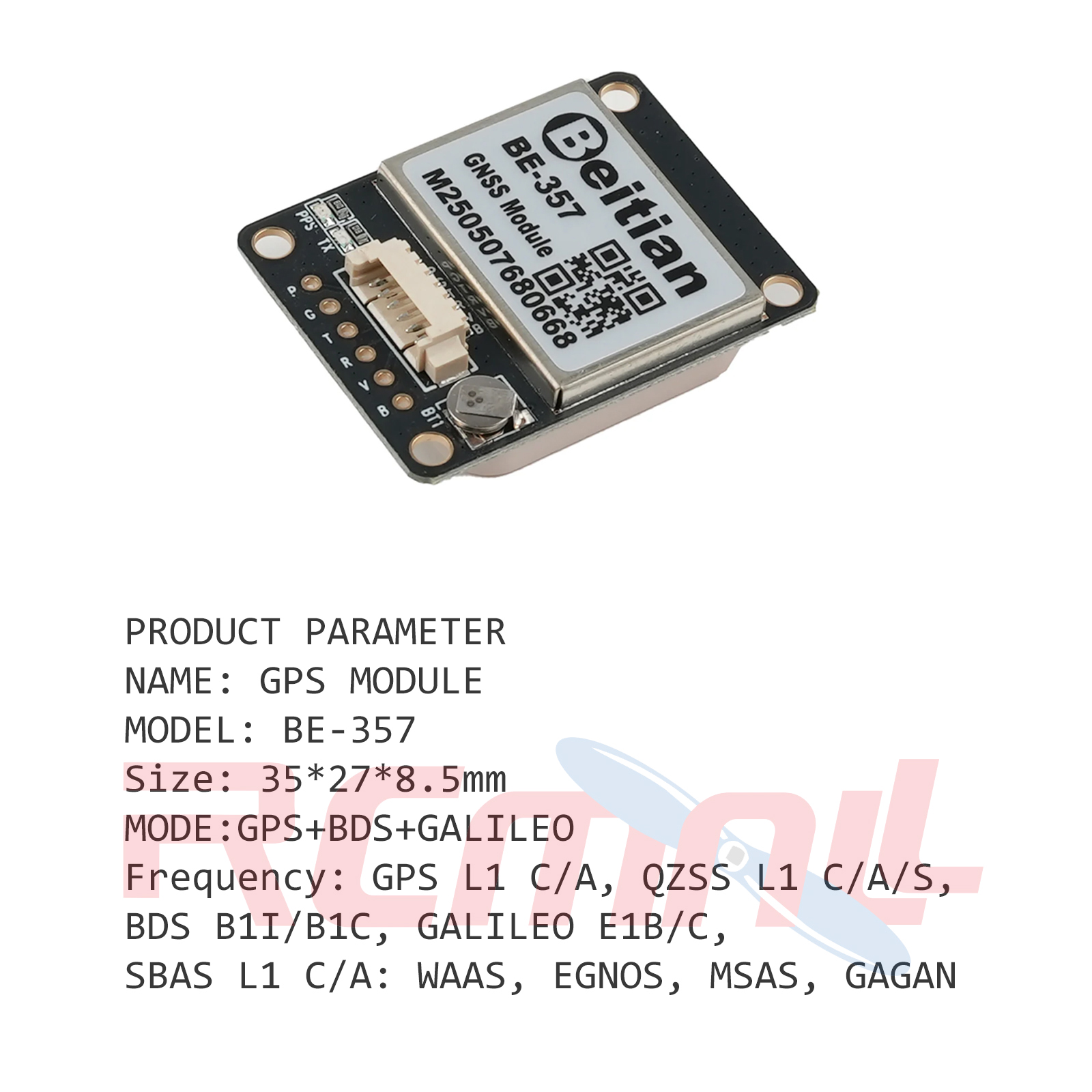 10PCS/LOT Beitian BE-357 BE357 – Gps Module Drone recenzja i cena