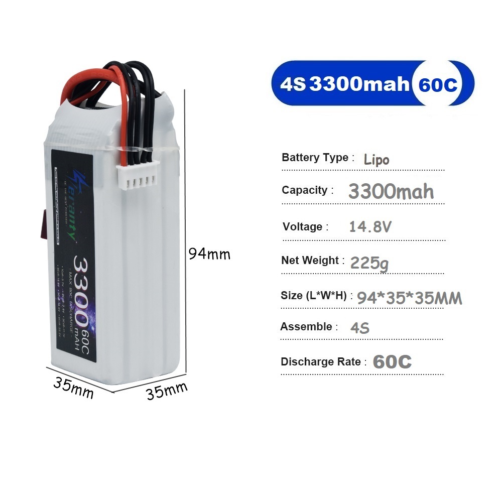 LiPo Rechargeable Battery 4S 3 – Drone Rc Link recenzja i cena