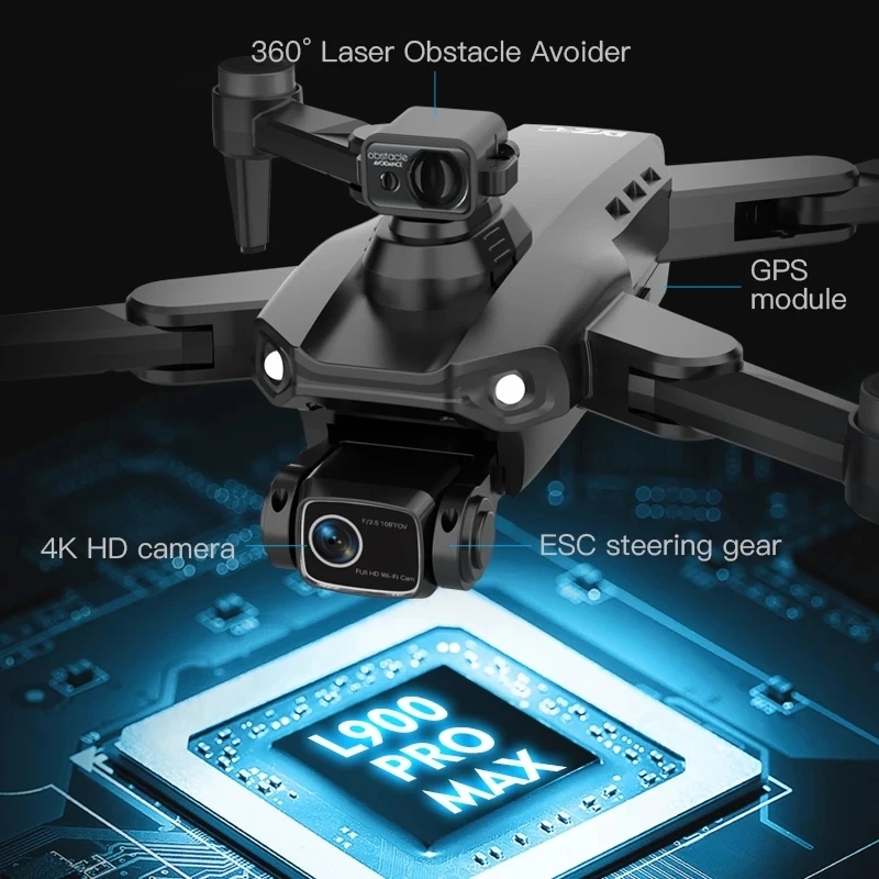 L900 Pro MAX GPS Drone 4K Prof – Drone Rc Explorer recenzja i cena