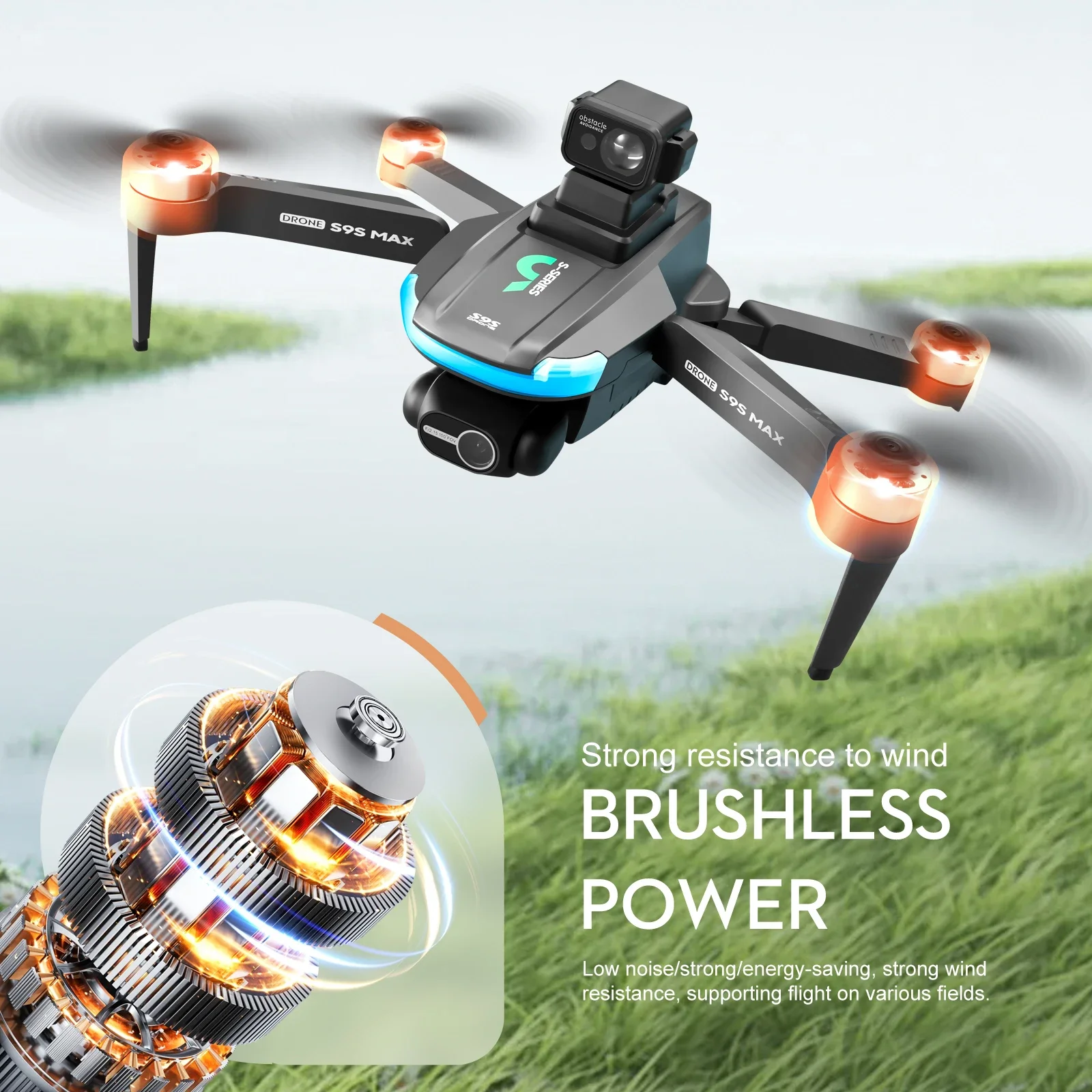 NEW S9S MAX MINI Drone 4K 2-Ax – Drone Rc Explorer recenzja i cena