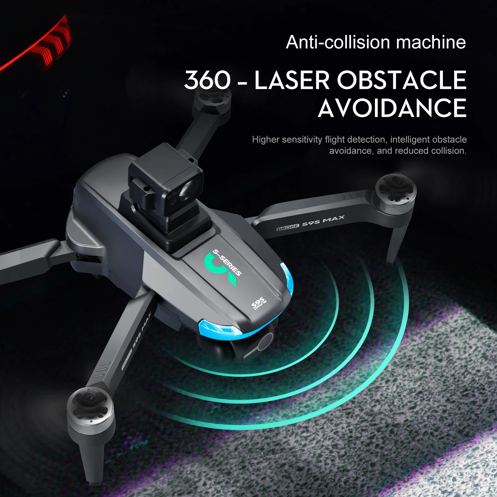 NEW S9S MAX MINI Drone 4K 2-Ax – Drone Rc Explorer recenzja i cena