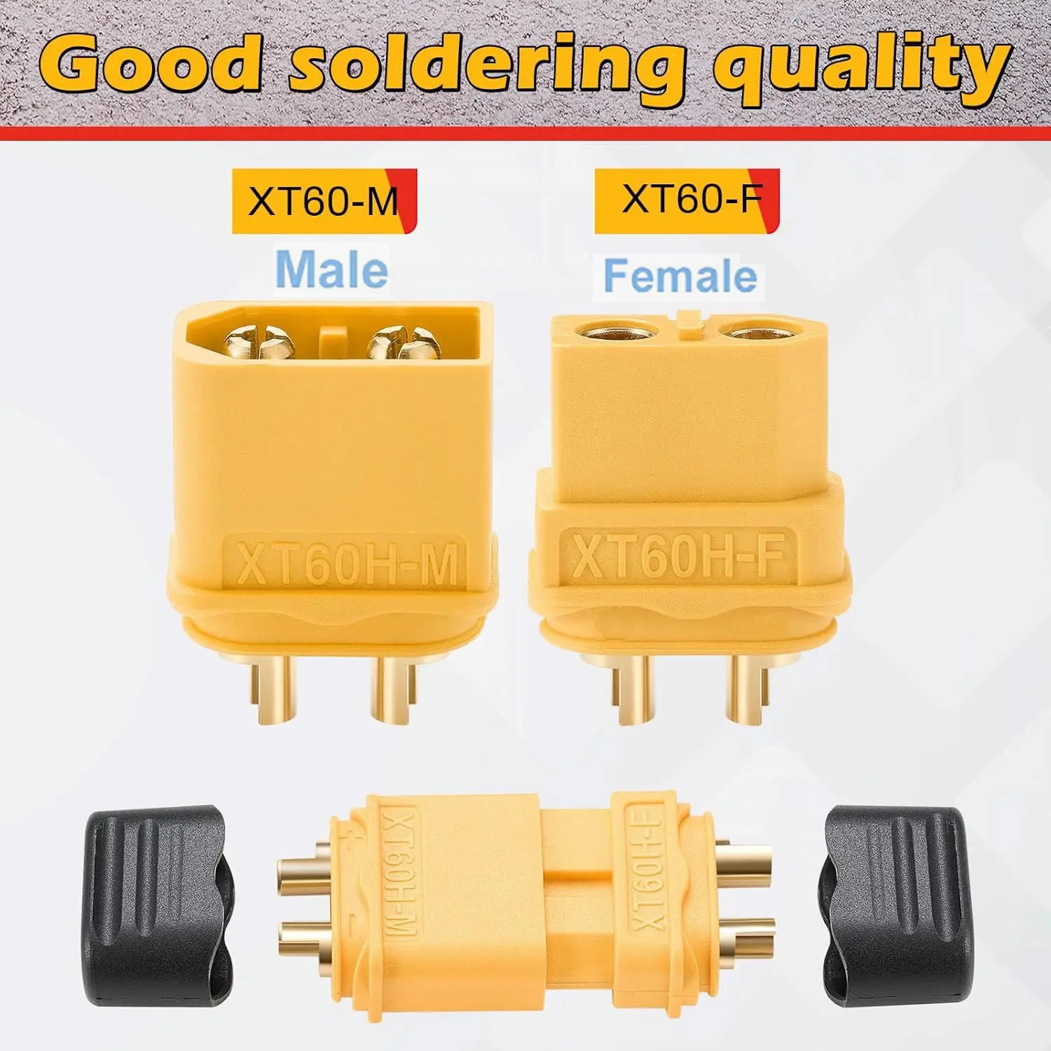 XT60 Connector Plug with Sheat – Drone Rc Link recenzja i cena