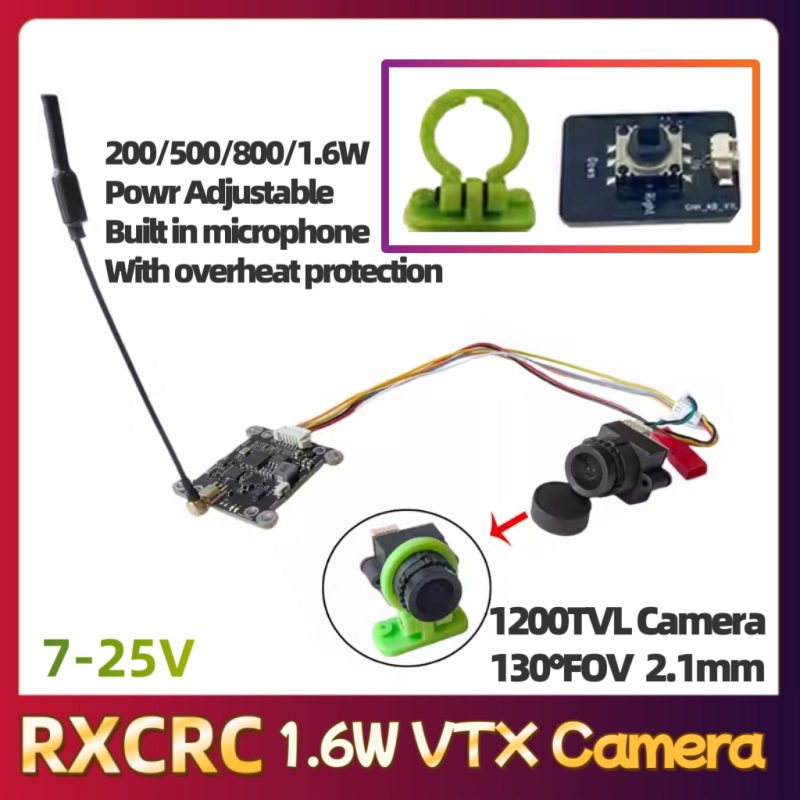 RXCRC 5.8G Module 48CH 1.6W VT – Drone Rc Receiver And Transmitter recenzja i cena