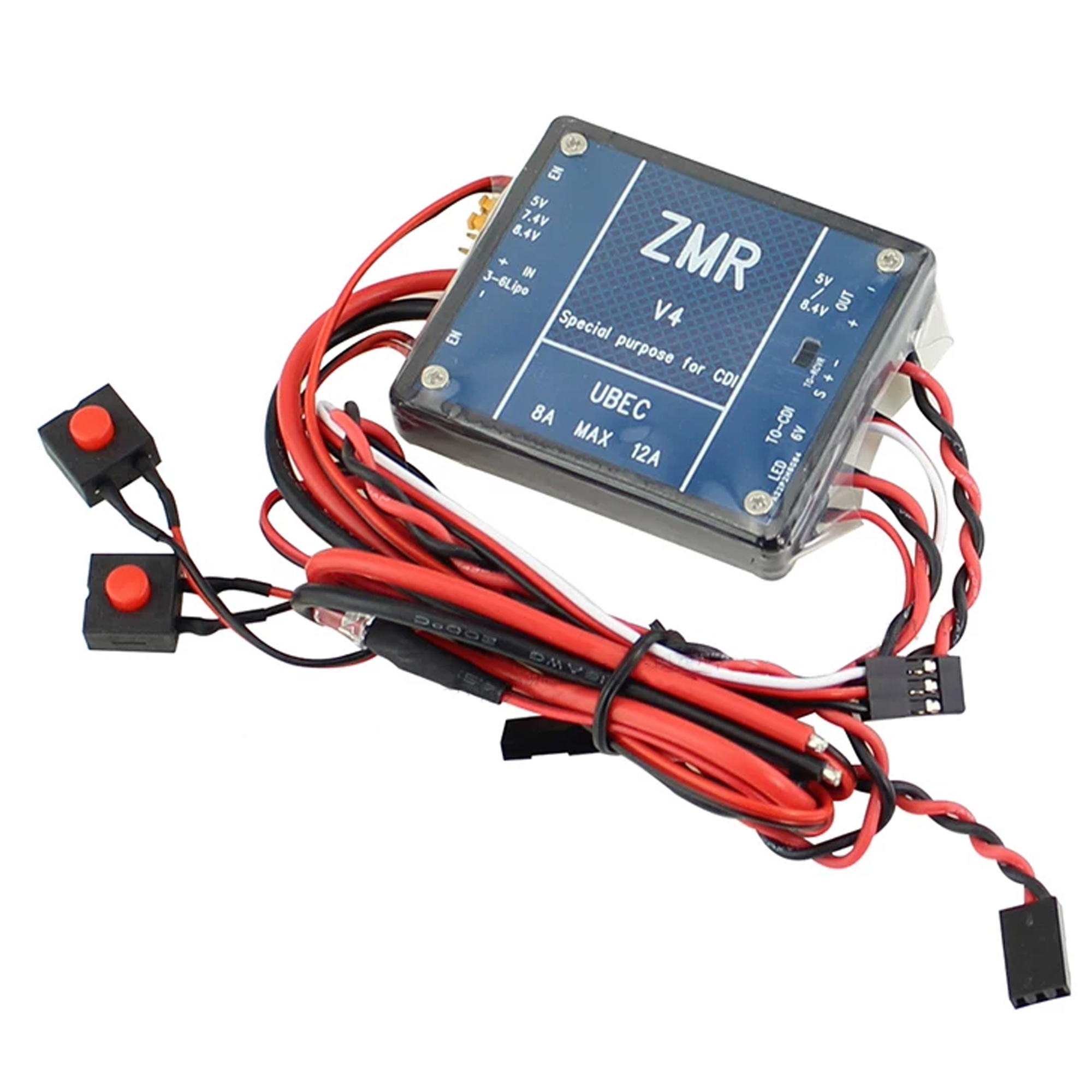 UBEC V2 V3 V4 ZMR 8A Dual BEC  – Drone Rc V4 recenzja i cena
