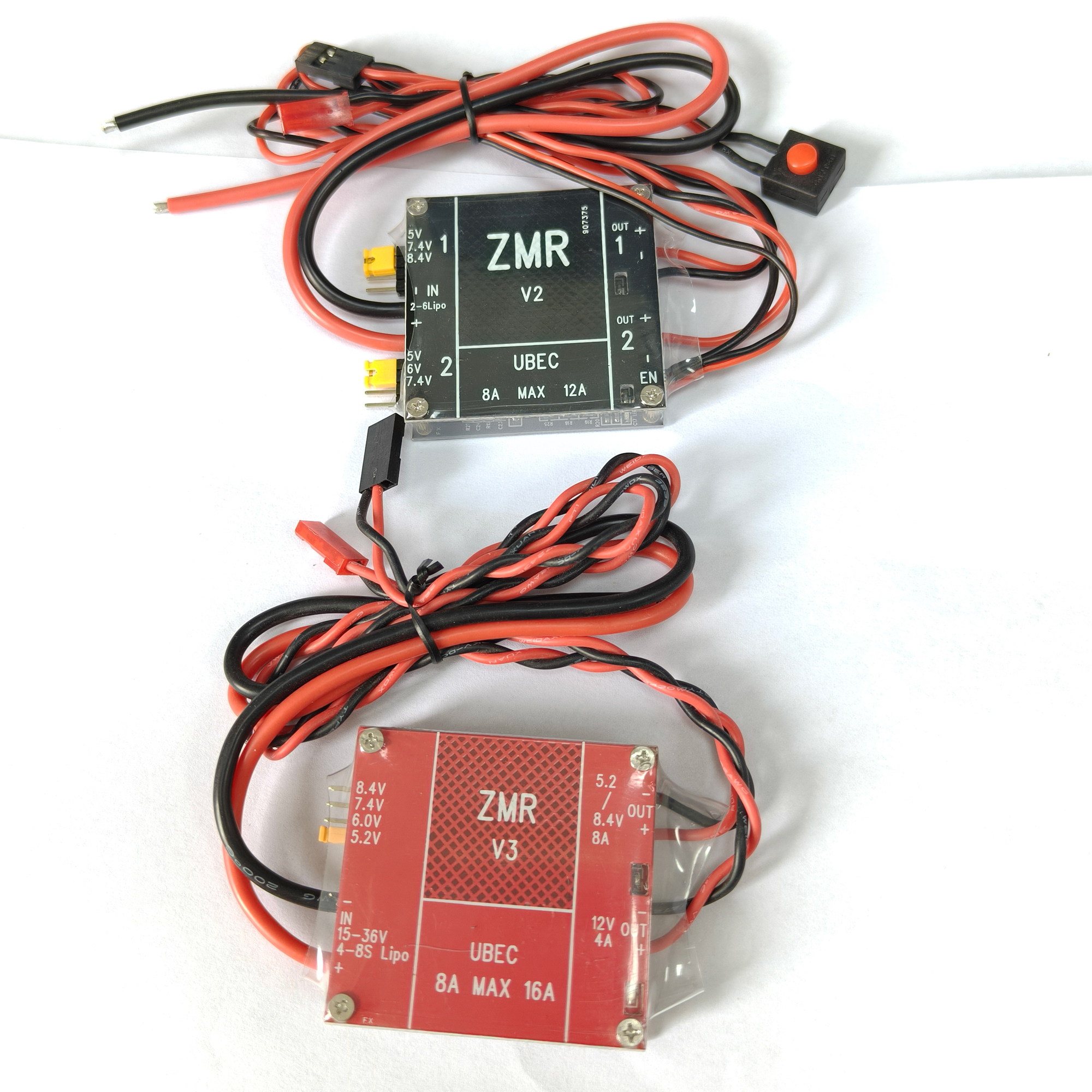 UBEC V2 V3 V4 ZMR 8A Dual BEC  – Drone Rc V4 recenzja i cena