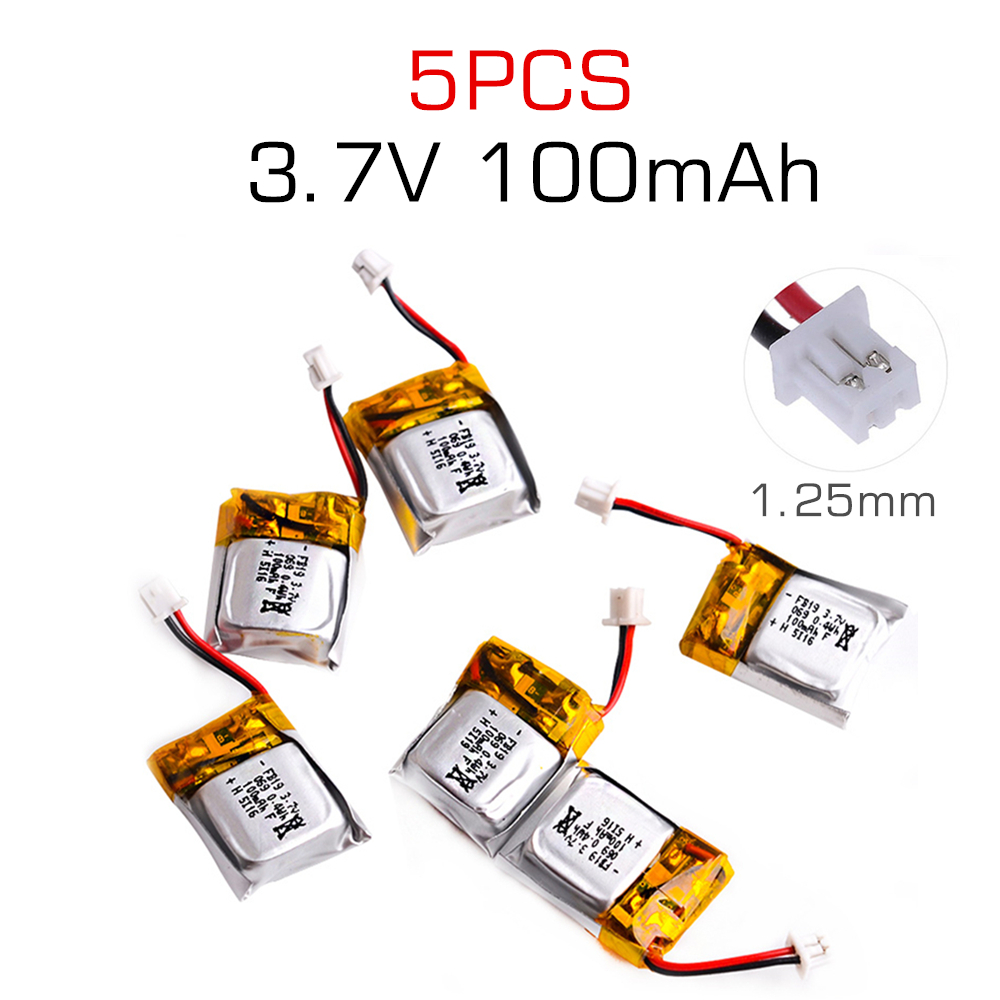 5 pcs 3.7V 100mAh Li-po Batter – Drone Keh Rc K11 Turbo recenzja i cena
