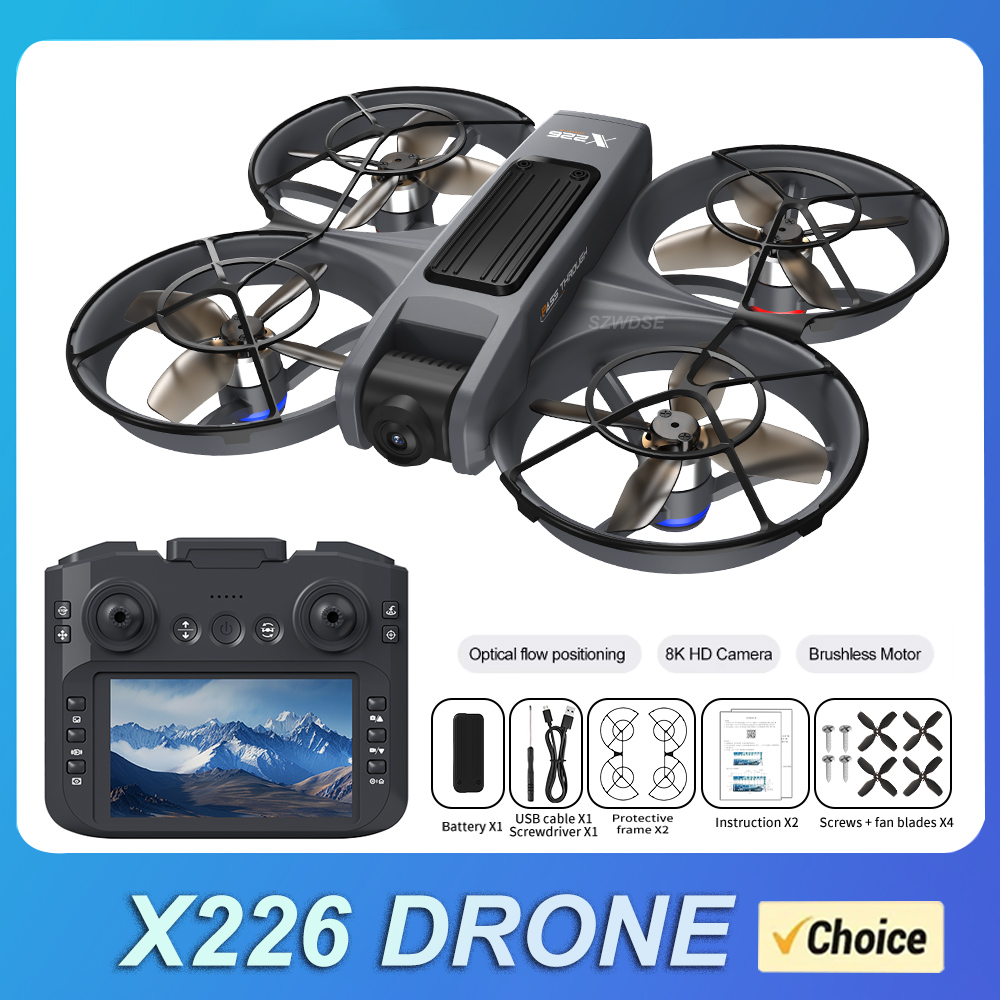 NEW X226 RC Drone 2.4G 5G WIFI – Drone Rc Explorer recenzja i cena