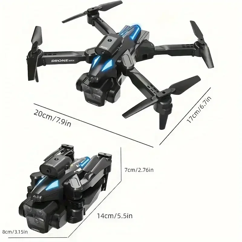 C10 8K HD RC Drone with Triple – Drone Shahed Rc recenzja i cena