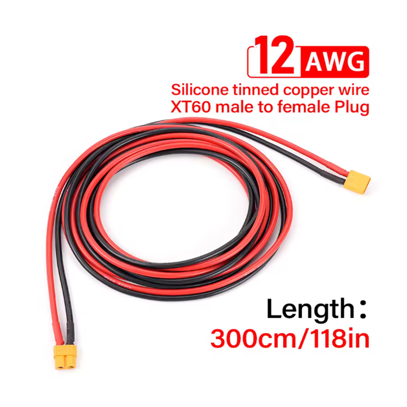 12AWG XT60 Male Female Convers – Drone Rc Link recenzja i cena