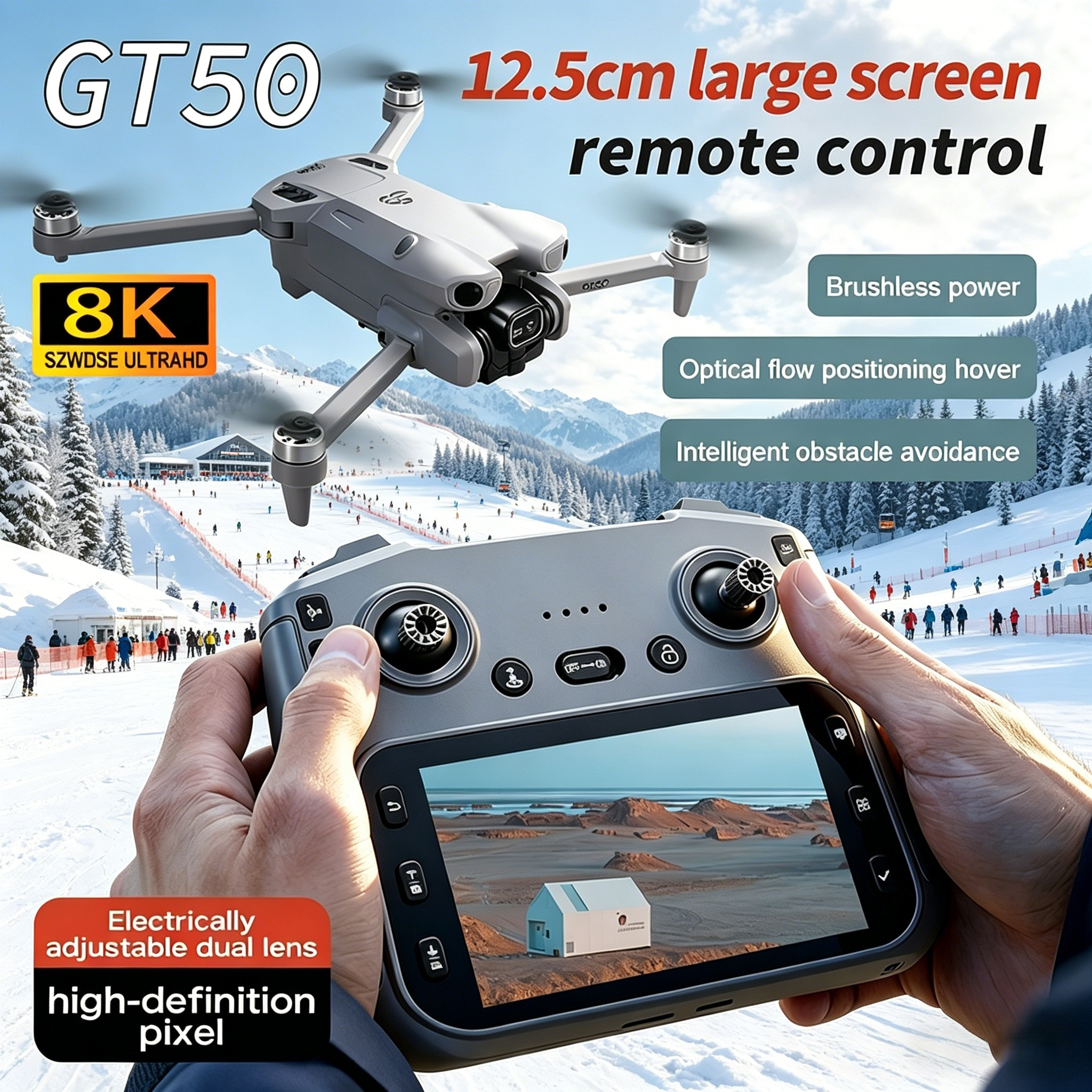 GT50 PRO MIni 5 pro RC Drone 8 – Drone Rc Explorer recenzja i cena