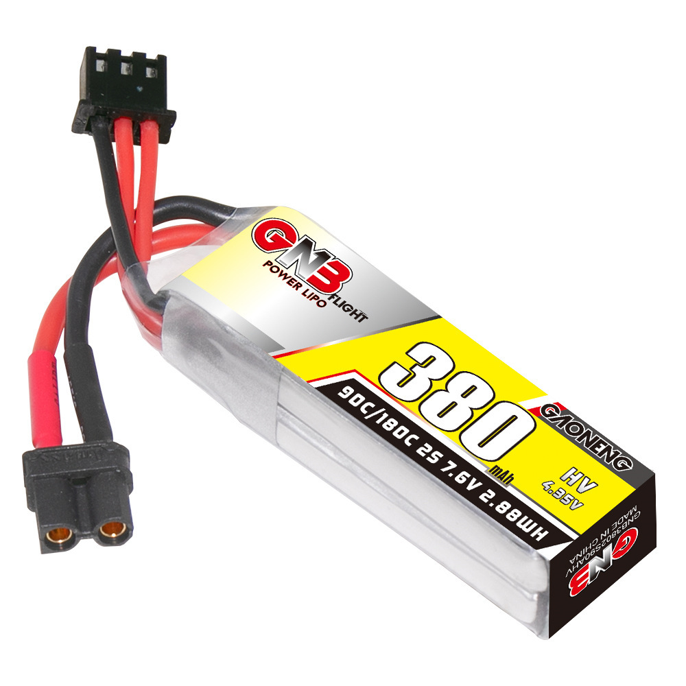 GNB 2S 7.6V 380mAh 90C/180C Li – Drone Carrera Rc recenzja i cena