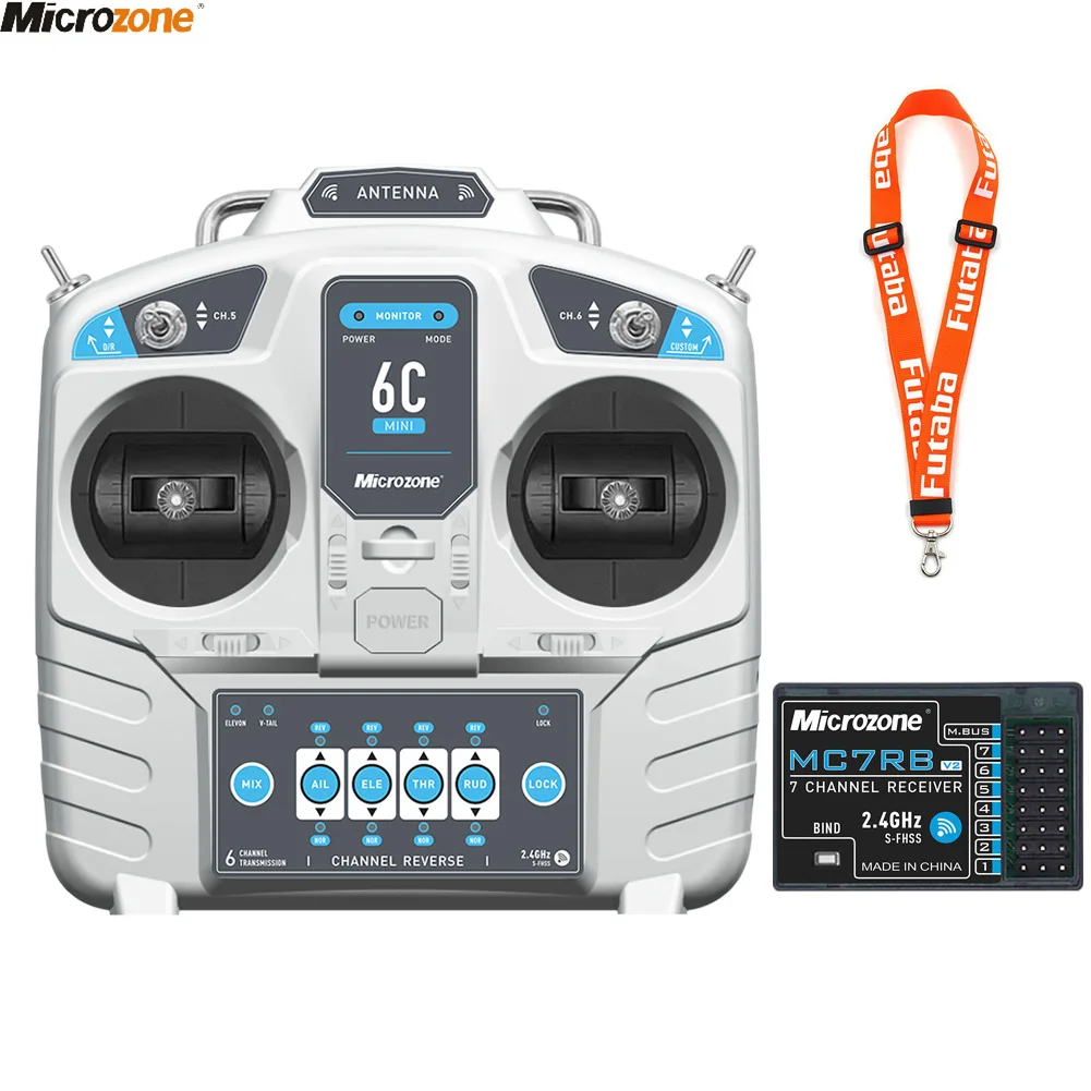 MicroZone MC6C Mini V2 2.4G 6C – Drone Rc Receiver And Transmitter recenzja i cena