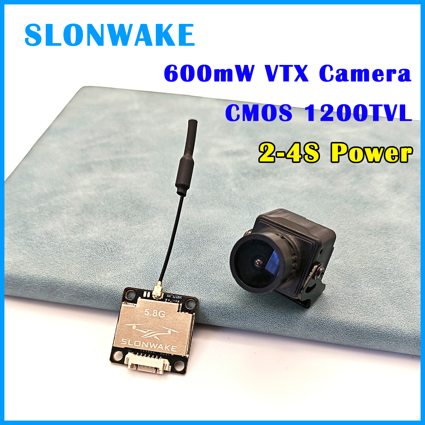 SLONWAKE Ready to use 5.8G 48C – Drone Rc Receiver And Transmitter recenzja i cena