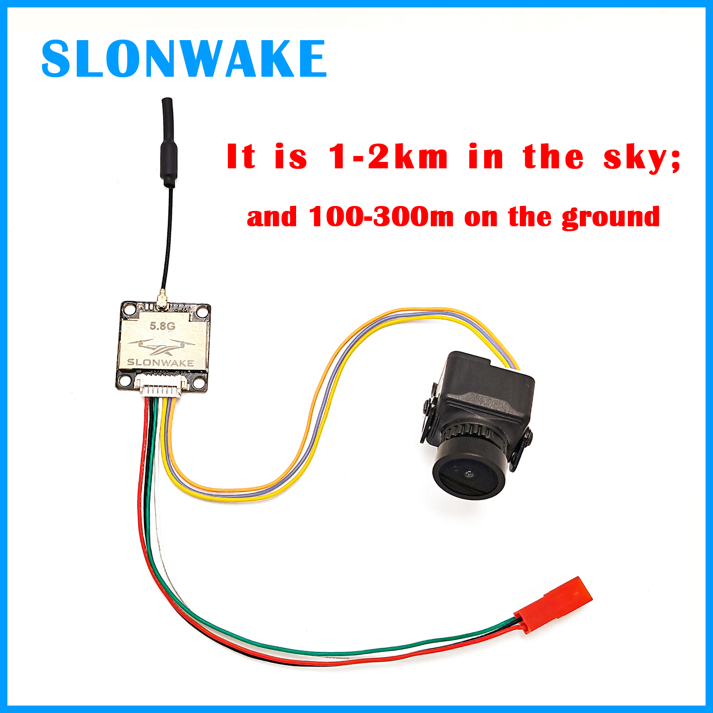 SLONWAKE Ready to use 5.8G 48C – Drone Rc Receiver And Transmitter recenzja i cena
