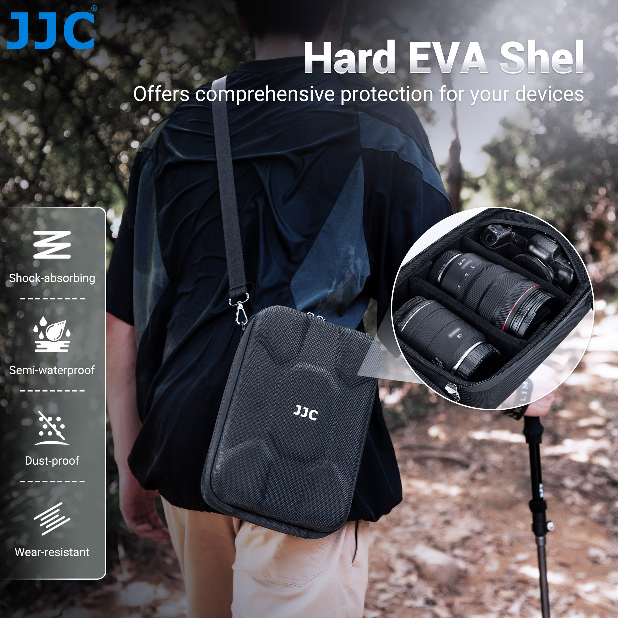 JJC Camera Case Hard Shell Tra – Drone Rc Controller Belt recenzja i cena