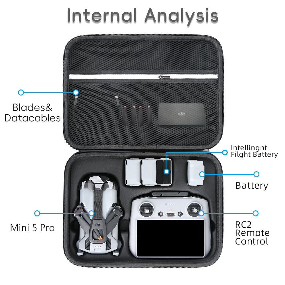 for Mini 5 Pro Case Large Capa – Drone Dji Rc N3 recenzja i cena