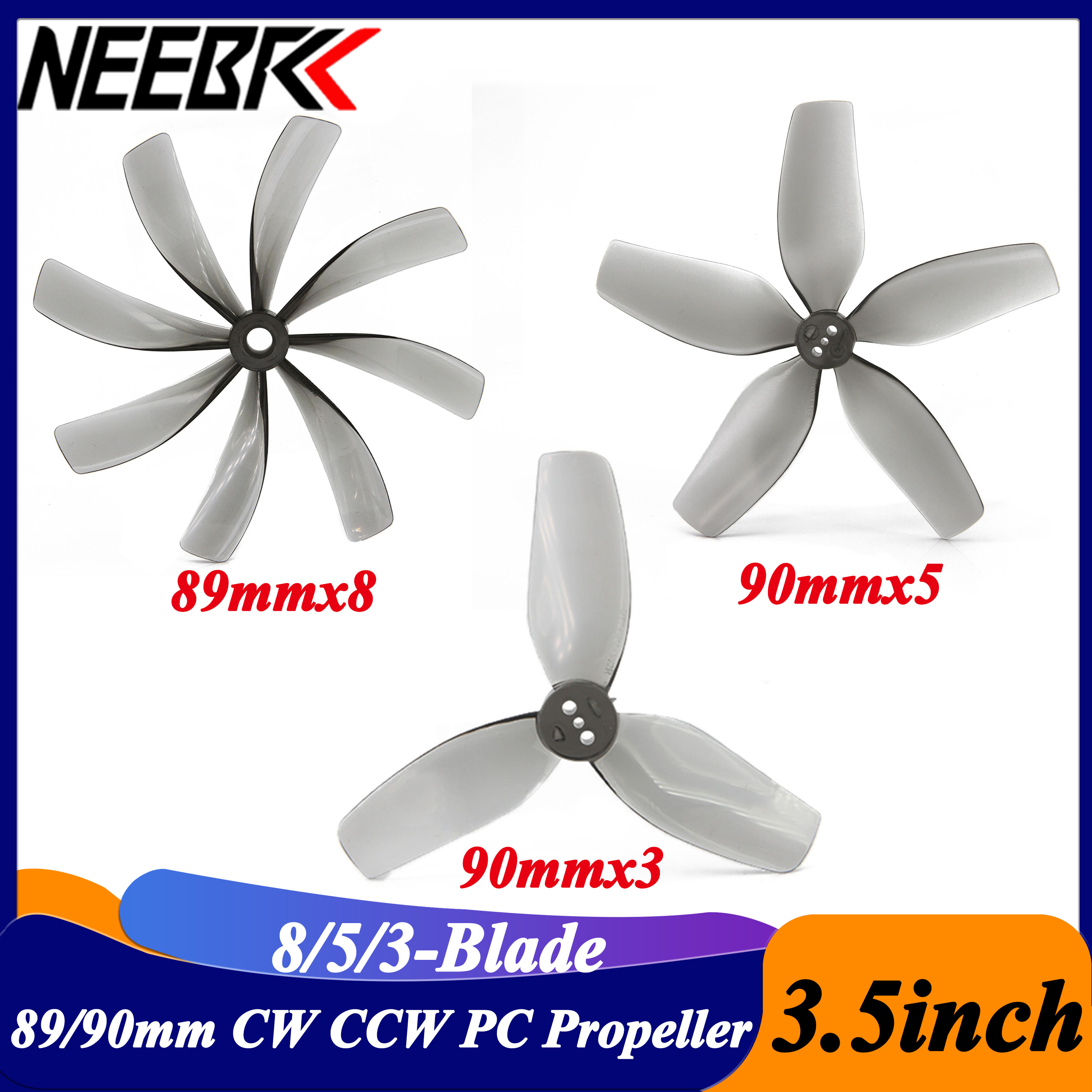 2Pairs 3.5inch 89x8 90x5 90x3  – Fpv Racing Motor recenzja i cena