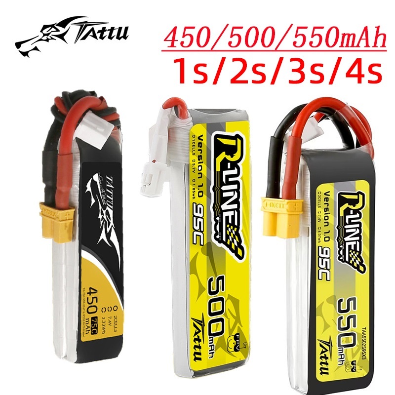 3Pcs NEW TATTU 450/500/550mAh  – Drone Carrera Rc recenzja i cena