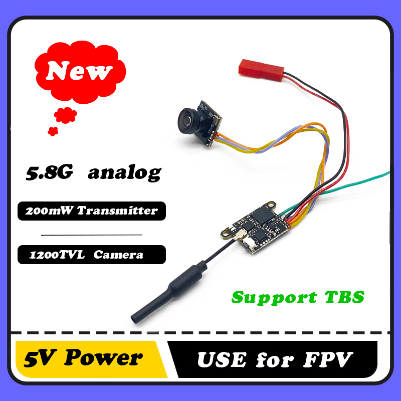 SLONWAKE 5.8G 1200TVL FPV Came – Drone Rc Receiver And Transmitter recenzja i cena