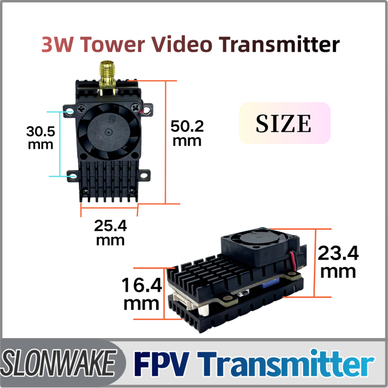 SLONWAKE 5.8G 3000mW Simulatio – Drone Rc Receiver And Transmitter recenzja i cena