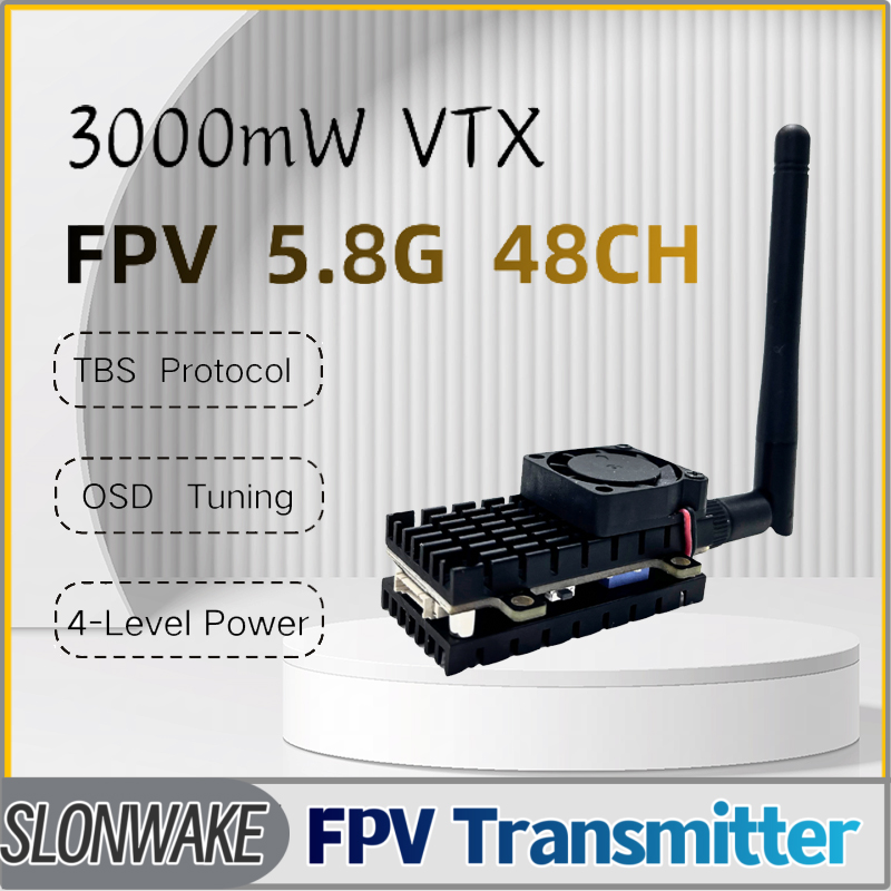 SLONWAKE 5.8G 3000mW Simulatio – Drone Rc Receiver And Transmitter recenzja i cena