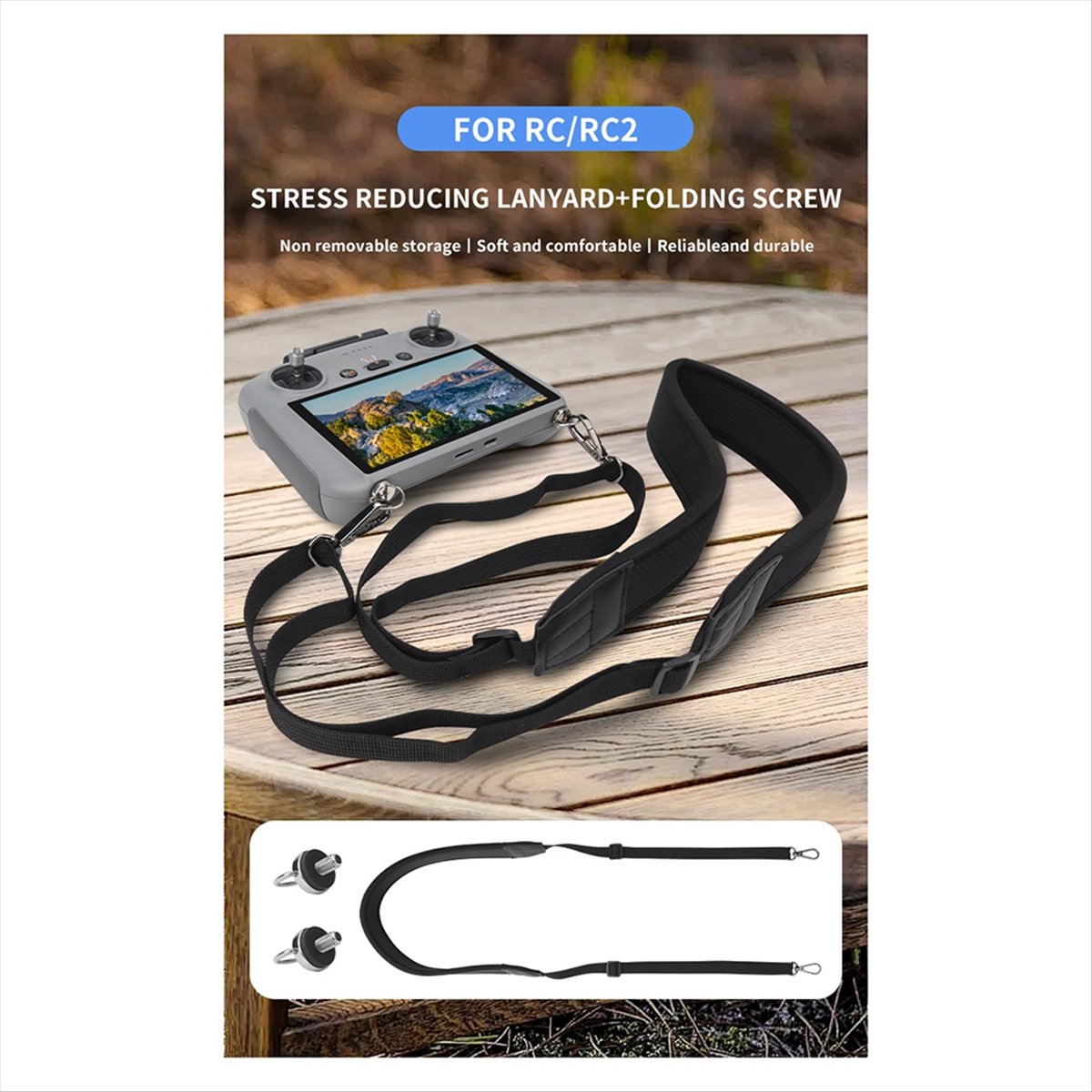 (ABDH) Neck Strap for DJI RC/R – Drone Rc Controller Belt recenzja i cena