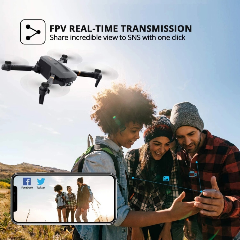 V4 Easy Fly Mini FPV Drone 4K  – Drone Rc V4 recenzja i cena