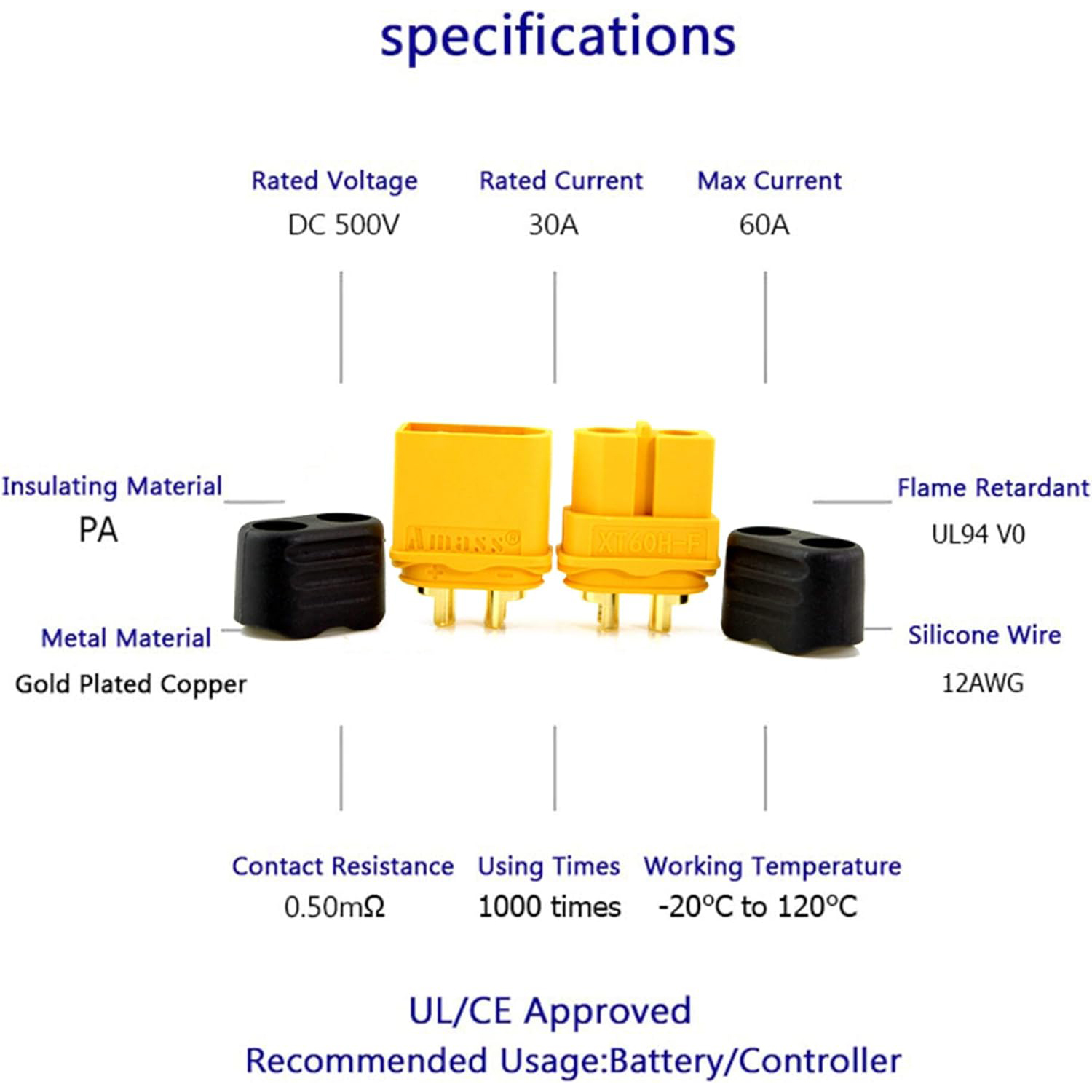 5Pairs XT60H connector plug wi – Drone Rc Link recenzja i cena
